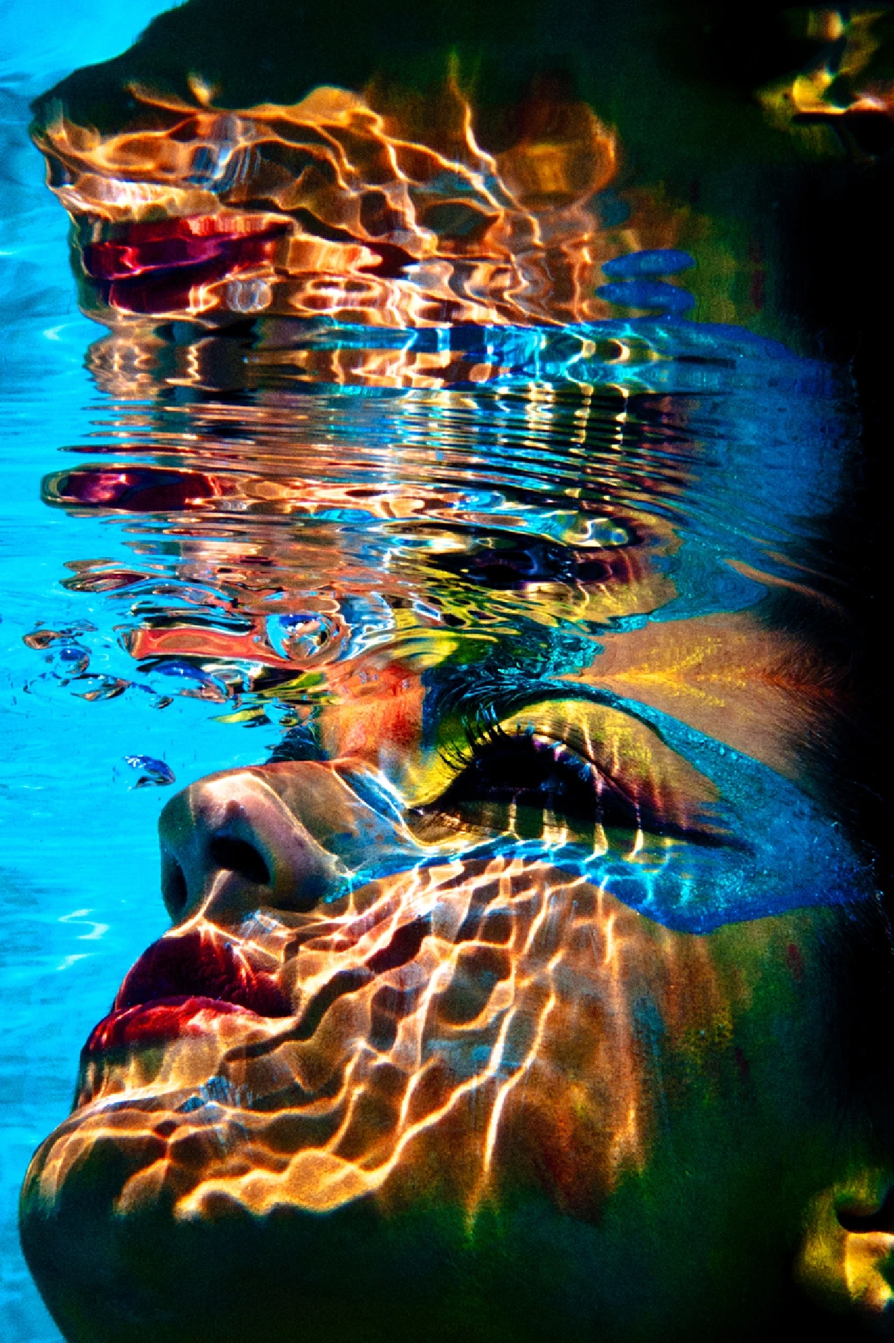 Lacrime Di Luce - Art in the Water runner up by Giordano Cipriani, See in the Sea underwater photography contest