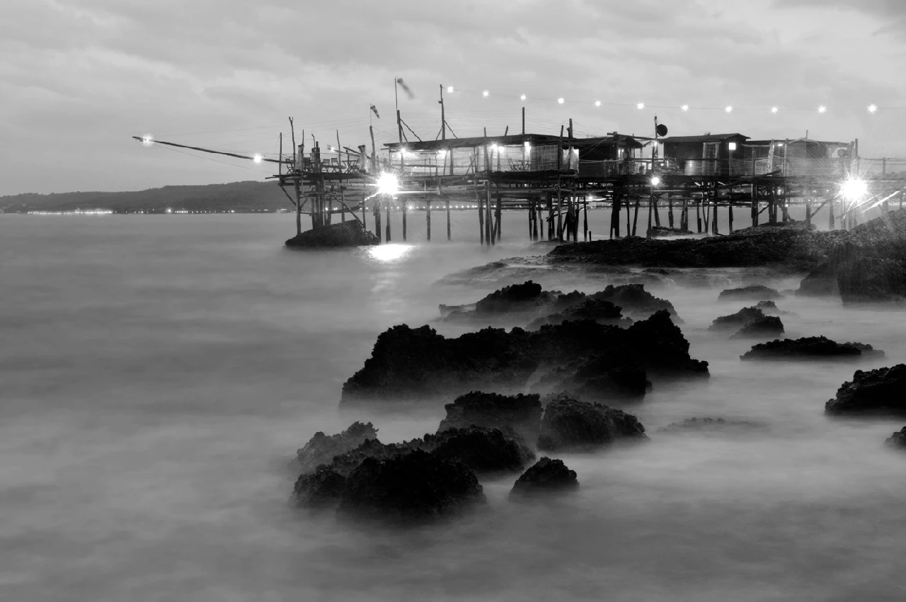 Tramonto - Trabocchi Coast runner up by Marco Caraceni, See in the Sea underwater photography contest