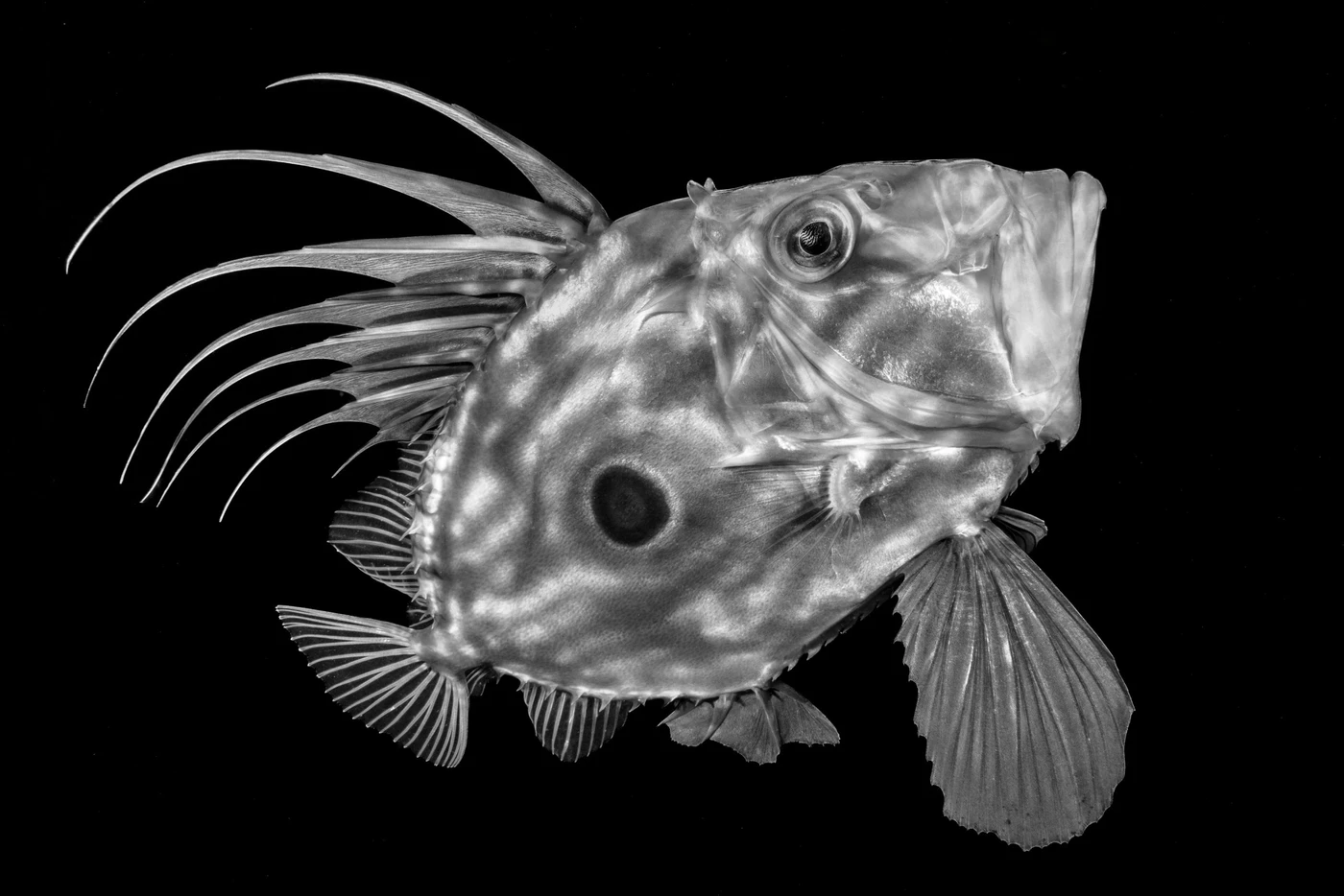 Zeus - Black & White runner up by Marco Gargiulo, See in the Sea underwater photography contest